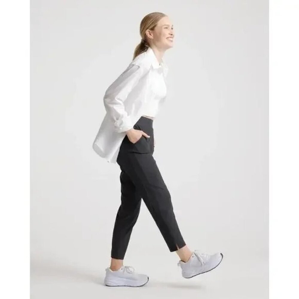 Quince Performance Tech Commuter Pant, Black, Size S